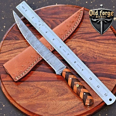 damascus filleting knife