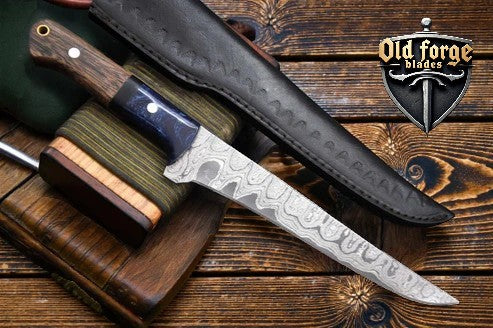 damascus steel fillet knife