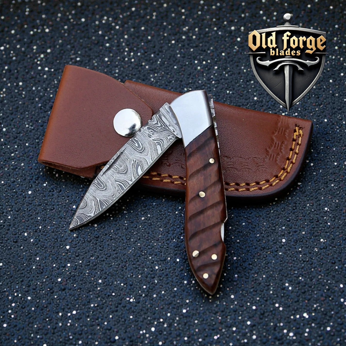 handmade damscus knife made in us