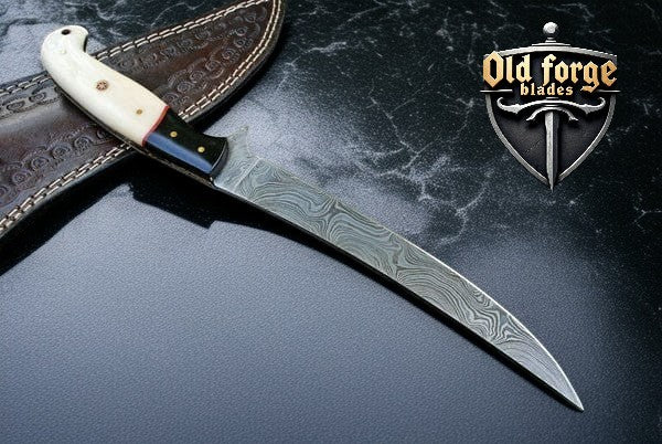 razor sharp damascus fillet knife
