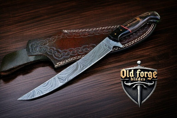 artisan damascus fillet knife