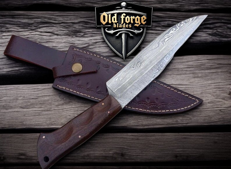 Outdoor hunting knives set ready for camping and survival