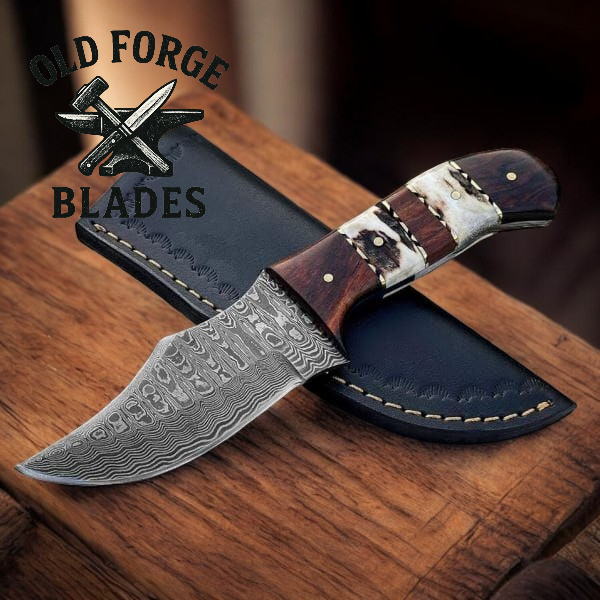 Damascus steel demascus blade by Old Forge Blades